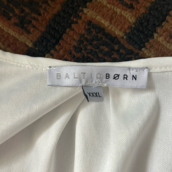 Women sz 3Xl Long White Baltic Born Lydia Maxi Dress Wedding Dress Boho Simple - Picture 4 of 4